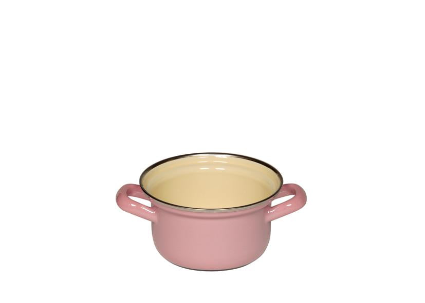 RIESS STIELETOPF CHROMRAND EMAILLIERT ROSA INDUKTION 12CM
Art.-Nr. 011414