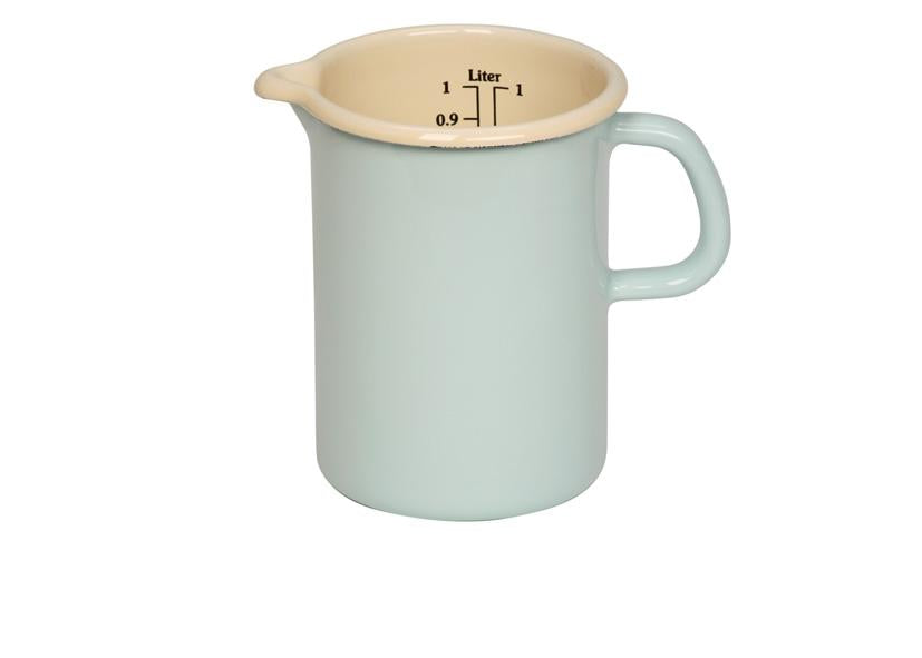 RIESS TURQUOISE ENAMEL PASTELL MEASURING CUP Ø10CM
Code 011445