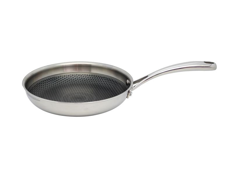 STAINLESS STEEL NON-STICK INDUCTION FRYING PAN &