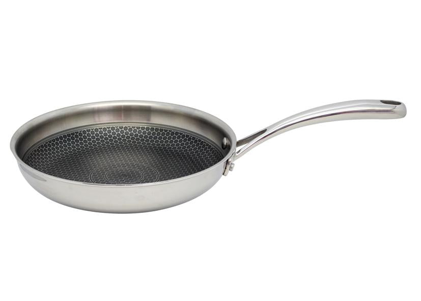STAINLESS STEEL FRYING PAN &