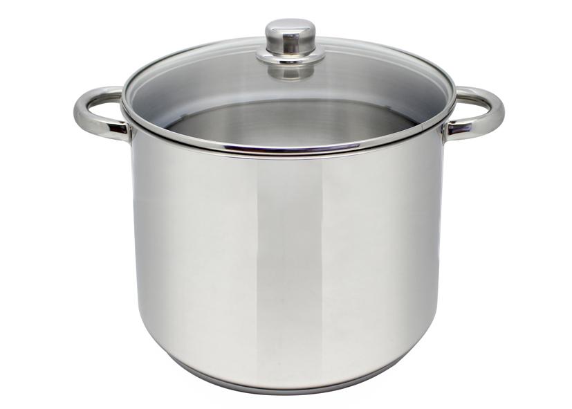 STAINLESS STEEL POT+LID INDUCTION 10L Ø24 X 22CM ELO
Code 011991