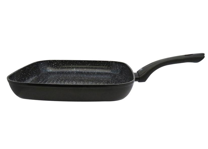 GRILLPFANNE ALU. ANTIHAFTUNG PFAS-FREI „BELUGO“ IND. 28X28CM
Art.-Nr. 012026