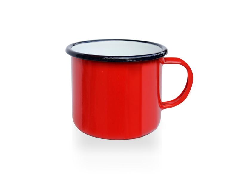 MUG SMALTATO ROSSO Ø8CM
Cod. 012175