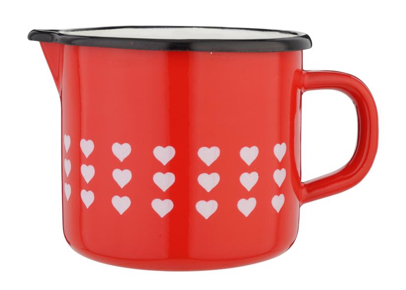 ENAMELLED HEART CASSEROLE Ø12CM
Code 012222