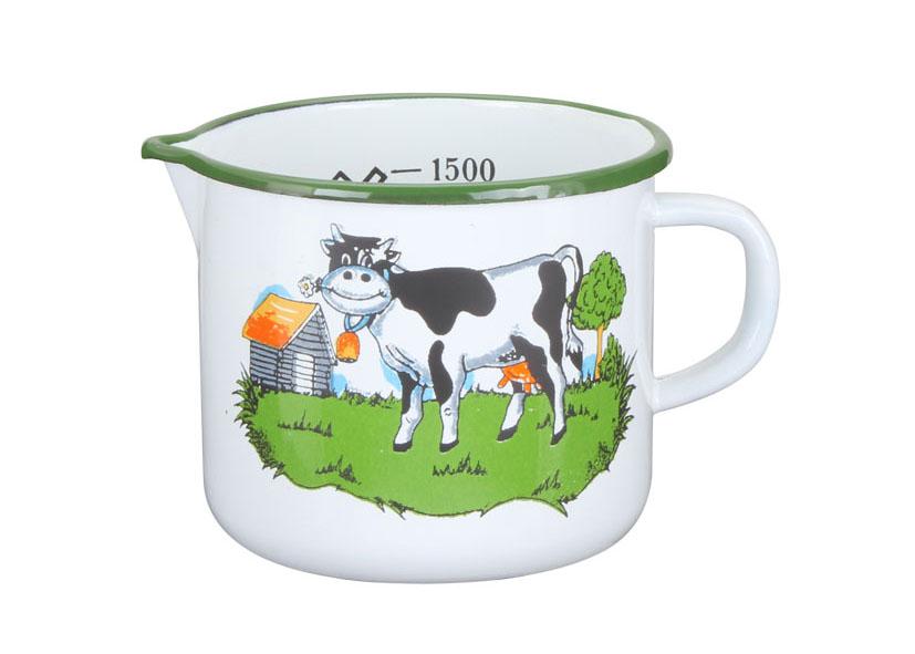 ENAMELLED COW CASSEROLE 1.5L INDUCTION 14CM
Code 012293