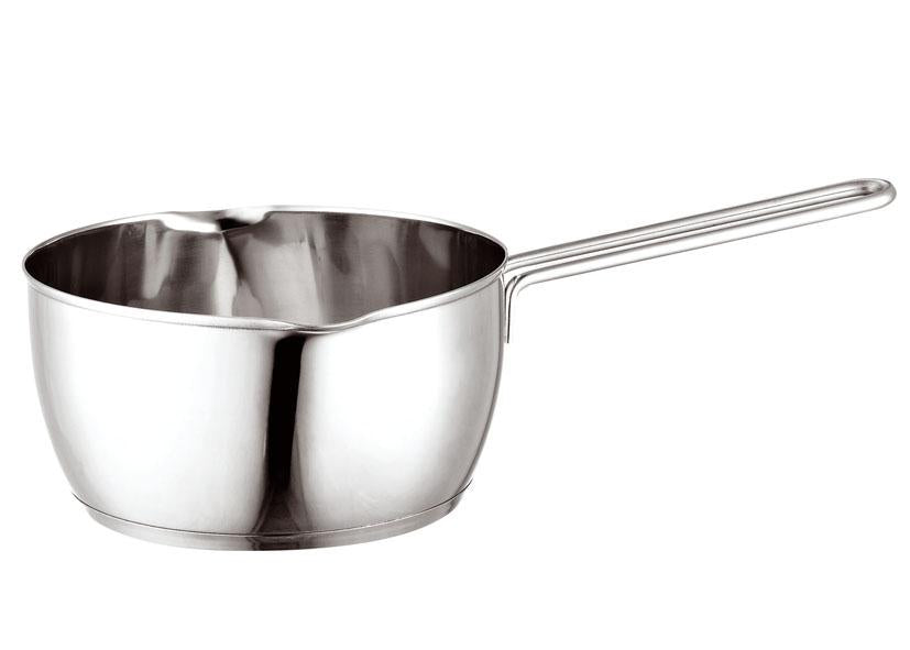 GEBÖRDELTER TOPF 1 GRIFF EDELSTAHL 18/8 INDUKTION 12CM EVA
Art.-Nr. 013140