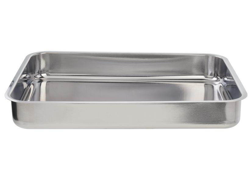 ROSTIERA ACCIAIO INOSSIDABILE 18 8 40CM GNALI Cod. 013523