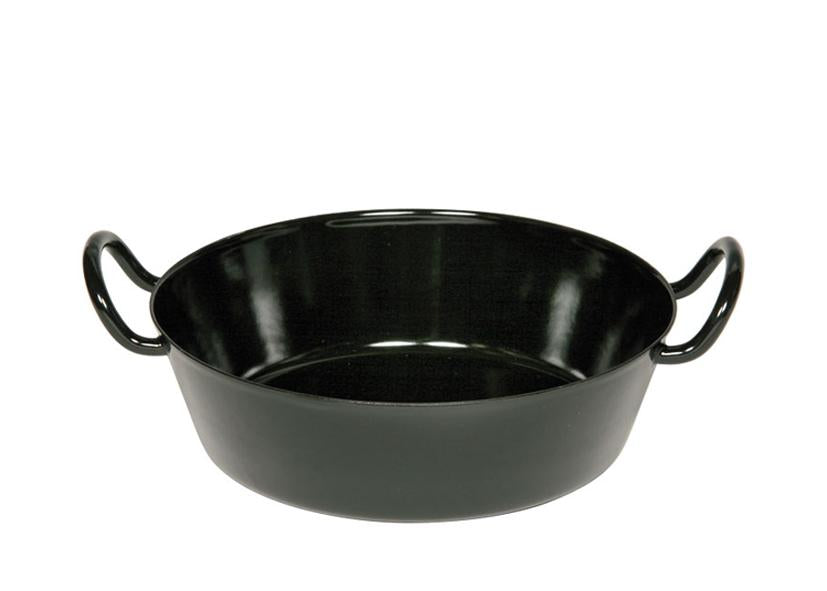 BLACK ENAMEL FRYING PAN INDUCTION 20CM RIESS
Code 013629