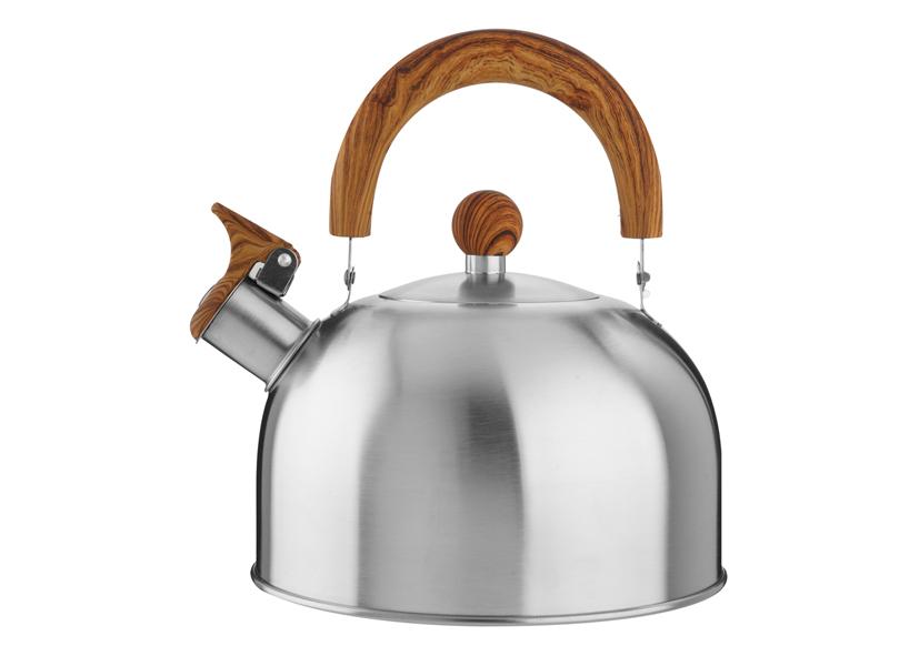 WASSERKOCHER+PFEIFE EDELSTAHL HOLZGRIFF INDUKTION 2,5L EVA Art.-Nr. 013773