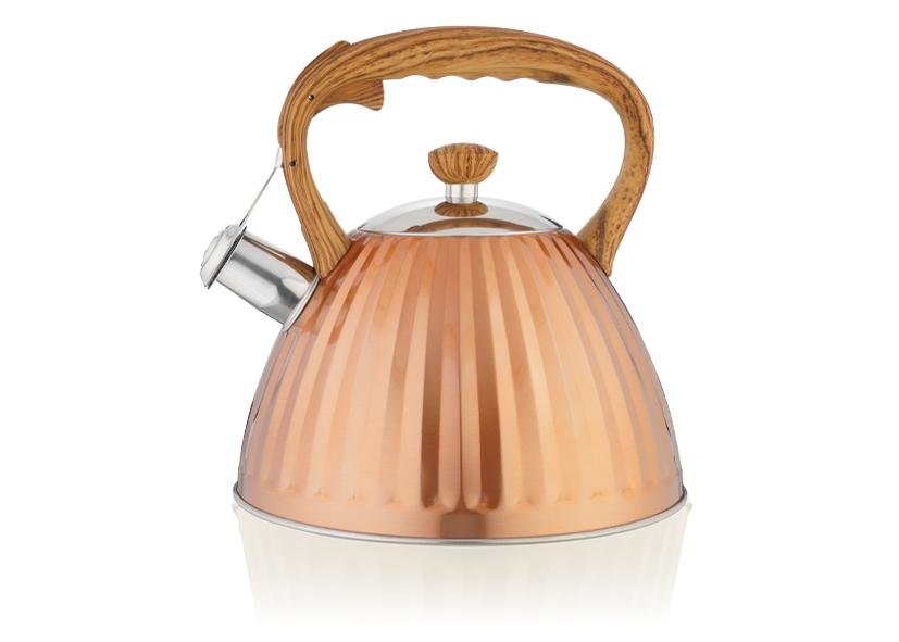 WASSERKOCHER+PFEIFE KUPFER HOLZOPTIK GRIFF IND. 3,0L EVA
Art.-Nr. 013783