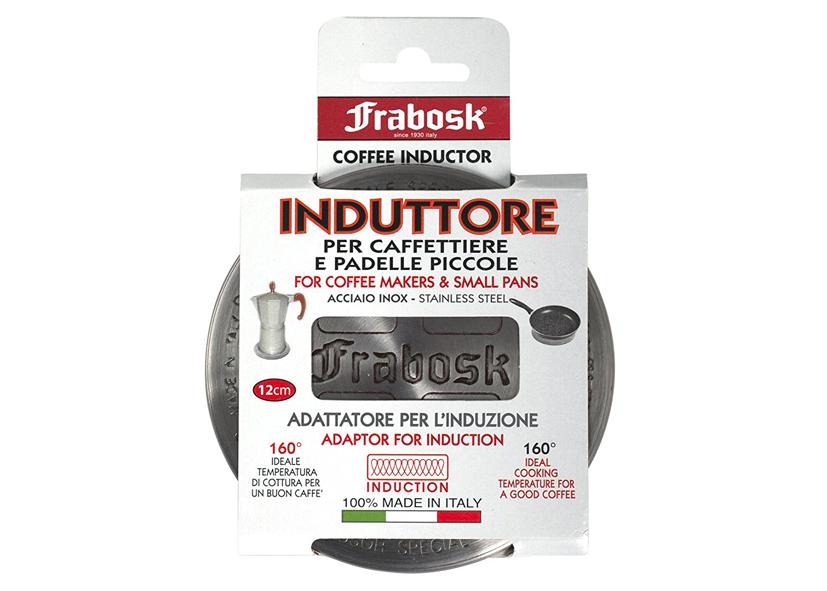 DIFFUSORE UNIVERSALE INDUZIONE INOX 12CM FRABOSK
Cod. 014010