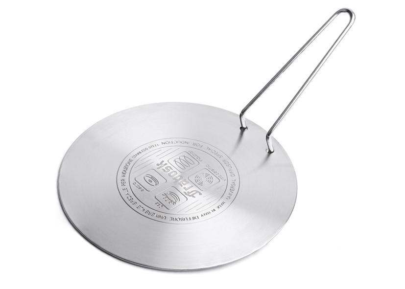 UNIVERSALER INDUKTIONSVERTEILER EDELSTAHL 22,5CM FRABOSK
Art.-Nr. 014015