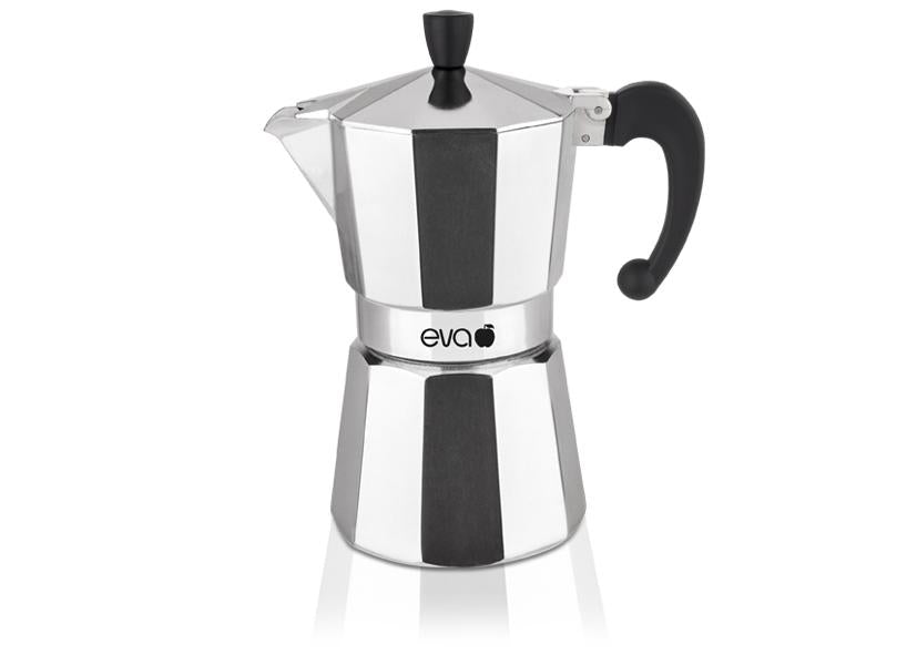 MOKKA EVA ALUMINIUM 6 TASSEN 390G IM KARTON EVA Art.-Nr. 020305