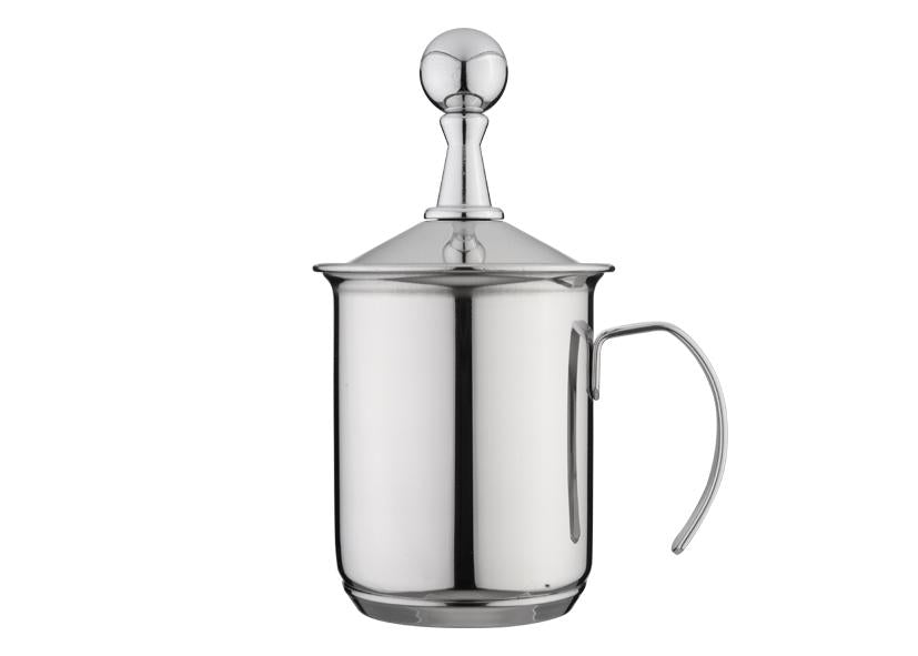 CAPPUCCINO CREAMER 3 TAZZE INOX DOPPIO FONDO FRABOSK Cod. 022119