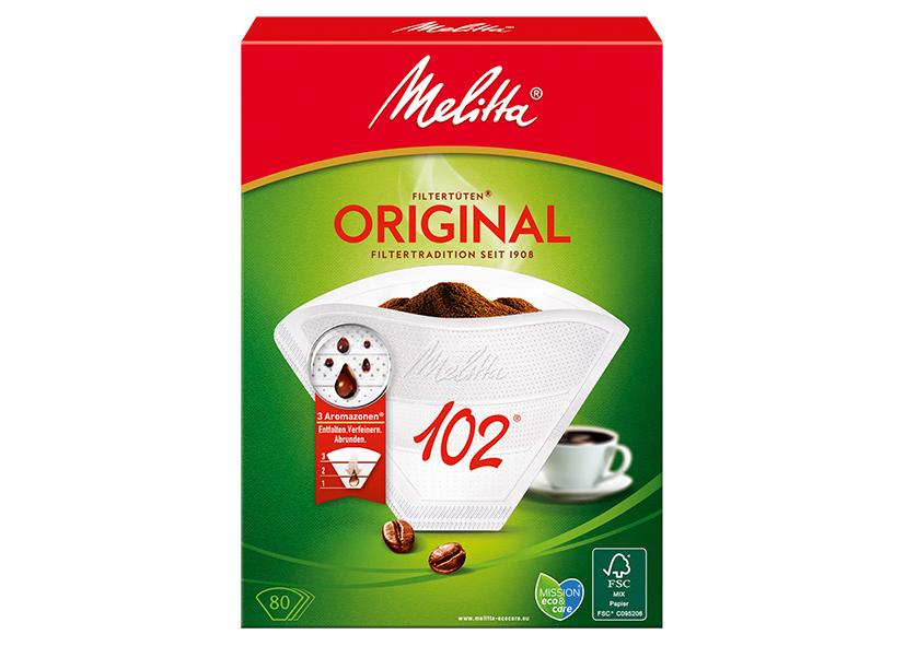 40 MELITTA PAPIERFILTER 102 Art.-Nr. 022218