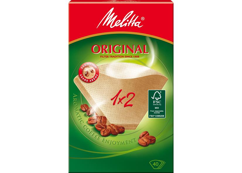 40 MELITTA PAPIERFILTER 1X2 Art.-Nr. 022241