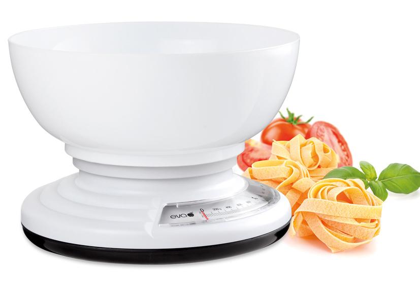 BILANCIA CUCINA ABS BIANCO 3KG 20G EVA
Cod. 033092
