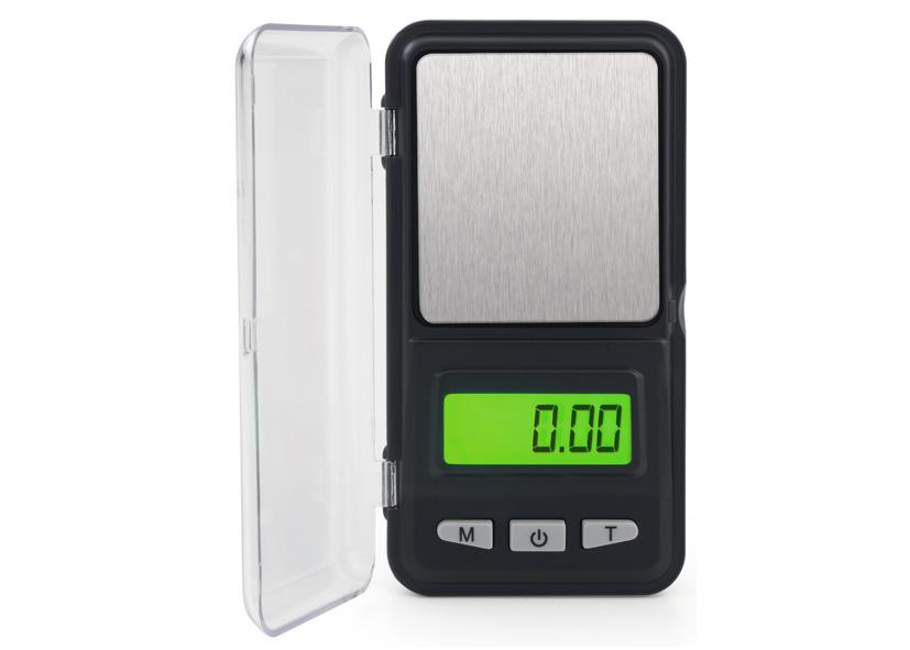 BILANCIA TASCABILE DIGITALE 200G 0,01G EVA
Cod. 033304