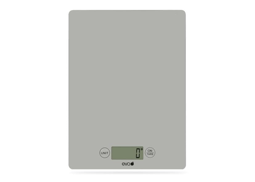 BILANCIA CUCINA DIGITALE VETRO SILVER 5KG 1G EVA
Cod. 033322