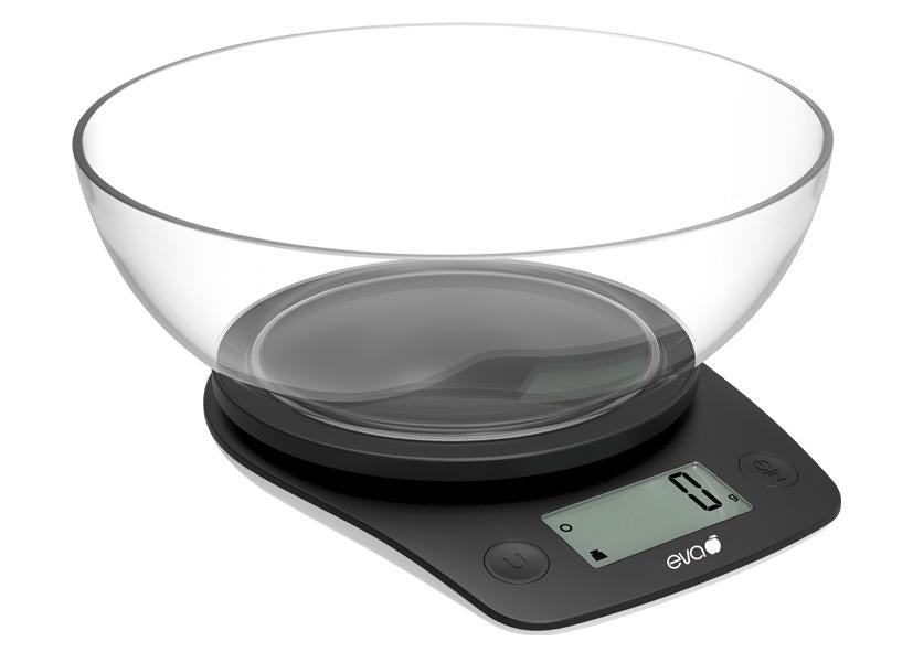 BILANCIA CUCINA DIGITALE ABS NERO BIANCO 5KG 1G EVA
Cod. 033342