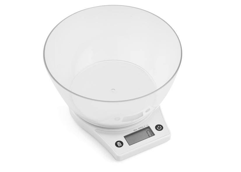 BILANCIA CUCINA DIGITALE ABS BIANCO 5KG 1G EVA
Cod. 033365