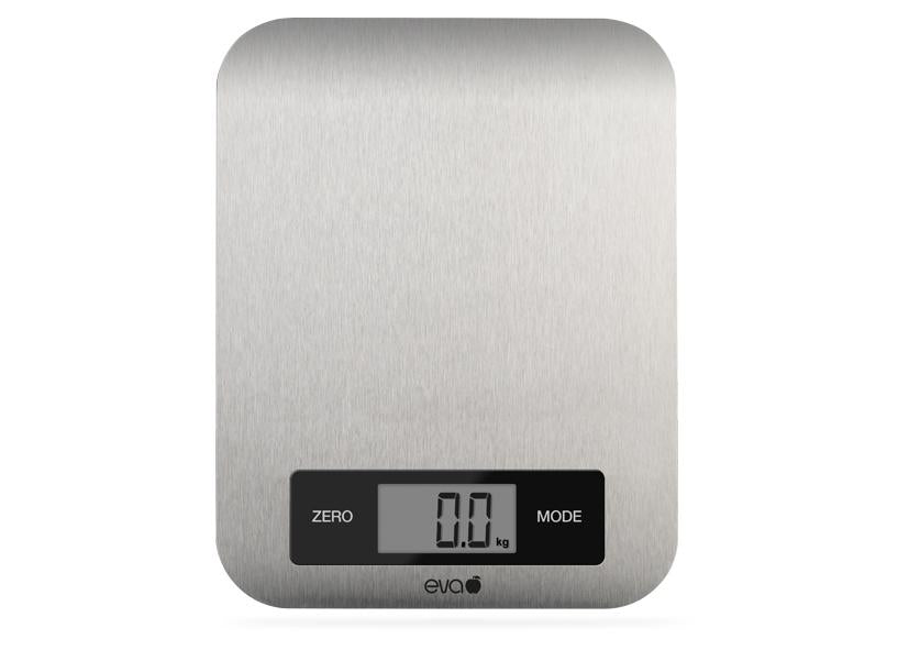 BILANCIA CUCINA DIGITALE ACC. INOSSIDABILE 5KG 1G EVA Cod. 033368