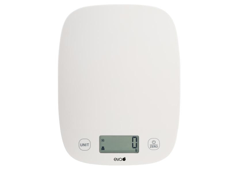 BILANCIA CUCINA DIGITALE BIANCO OPACO 5KG 1G EVA
Cod. 033392