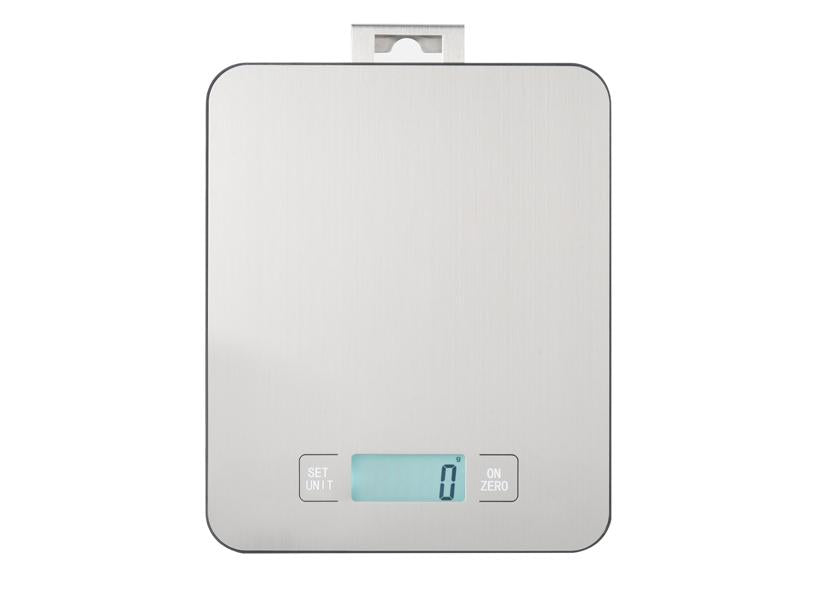 BILANCIA CUCINA DIGITALE INOX+GANCIO 15KG 1G EVA
Cod. 033475
