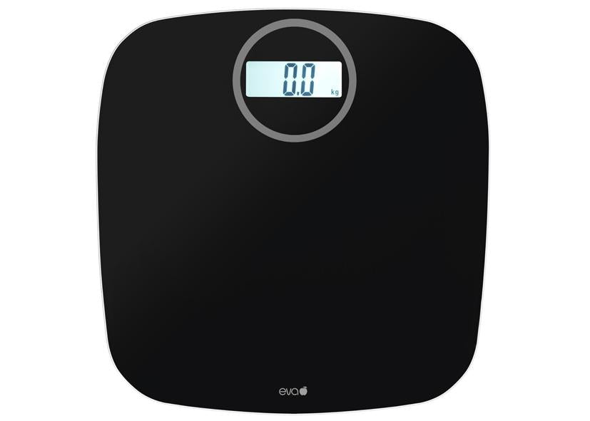 PESAPERSONE DIGITALE VETRO NERO 180KG 100G EVA
Cod. 033610