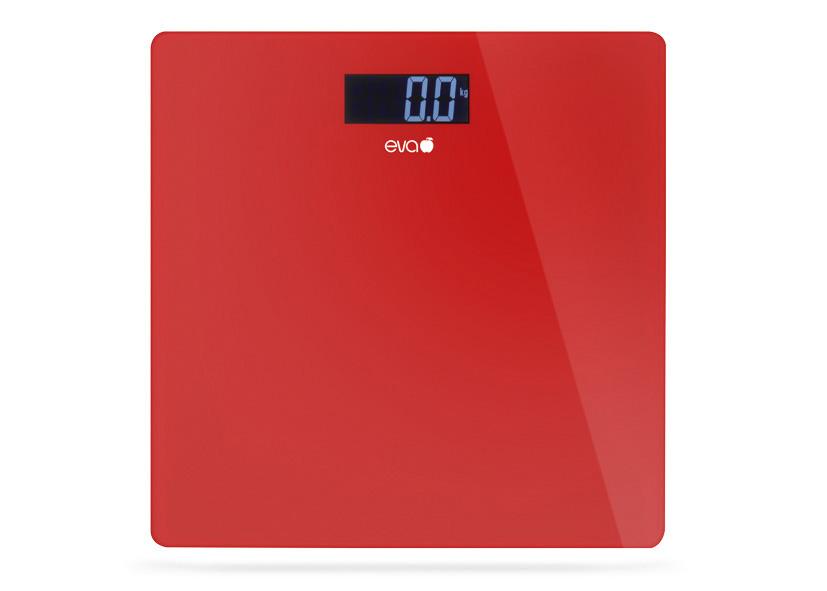 PESAPERSONE VETRO ROSSO 150KG 100G EVA Cod. 033702