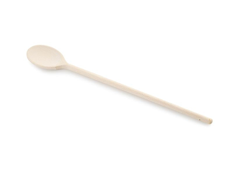 OVAL BEECH WOOD SPOON FSC 35CM EVA Code 040232