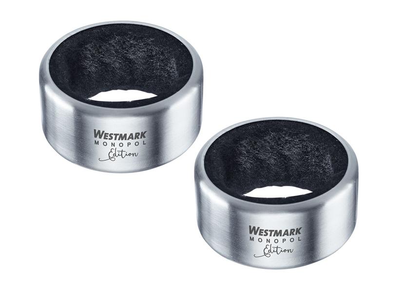 2 ANELLI SALVAGOCCE SATINATI WESTMARK MONOPOL EDITION
Cod. 040290