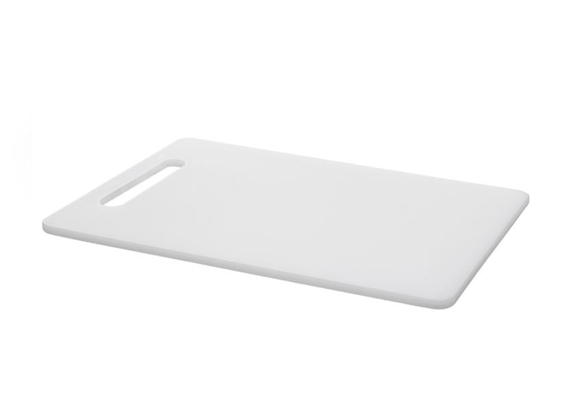 RECHTECKIGES PE-SCHNEIDEBRETT WEISS 35x24,7x1 CM EVA Art-Nr. 040433