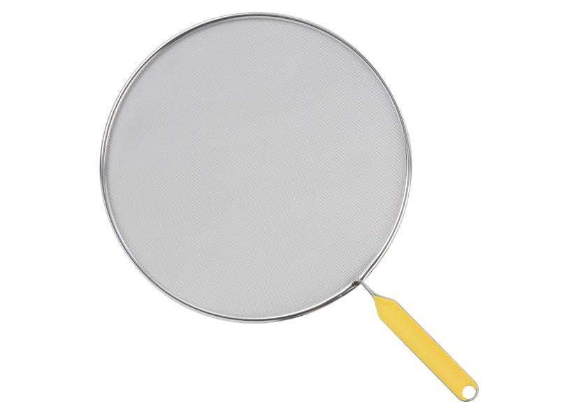 SPRITZSCHUTZ VERZINNT GELBER GRIFF Ø29CM
Code 040569