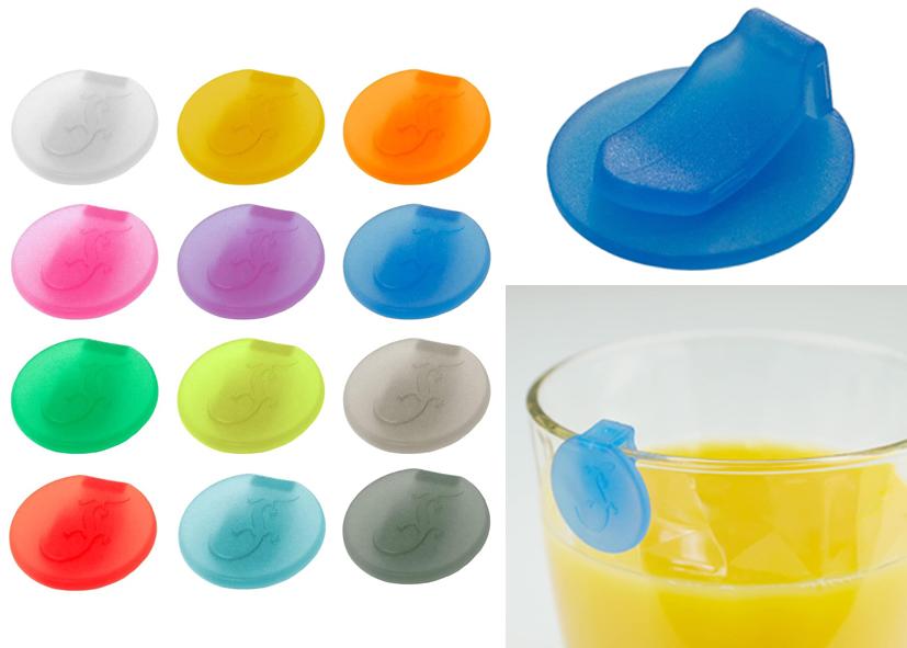 12 SEGNA-CALICE A CLIP COLORI ASSORTITI Ø 2,3 CM LURCH
Cod. 040751
