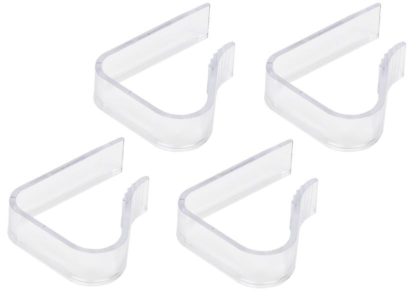 4 FERMATOVAGLIE PC TRASPARENTE EVA Cod. 040775