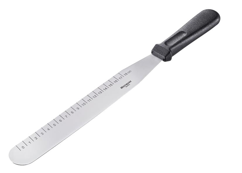 SPATOLA CON RIGHELLO PP ACCIAIO INOSSIDABILE WESTMARK
Cod. 041082