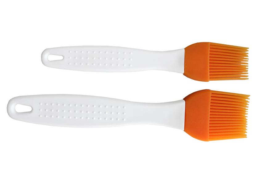 2 PASTRY BRUSHES SILICONE 1+1.5&