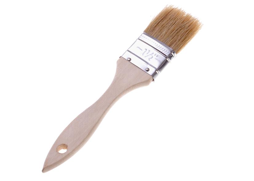PASTRY BRUSH WOOD NATURAL BRISTLE 1.5&