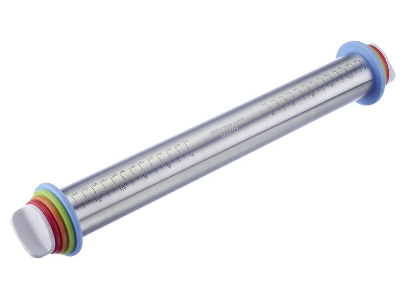 MATTARELLO ACCIAIO INOS REGOLABILE+DISCHI PP 43,5CM WESTMARK Cod. 041161