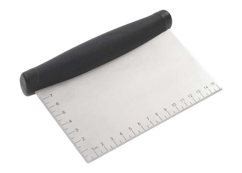 SPATOLA TAGLIAPASTA ACCIAIO INOSSIDABILE PP 15x10CM EVA Cod. 041213
