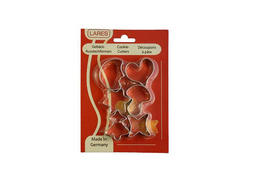6 TAGLIABISCOTTI NATALE MINI BANDONE
Cod. 041265