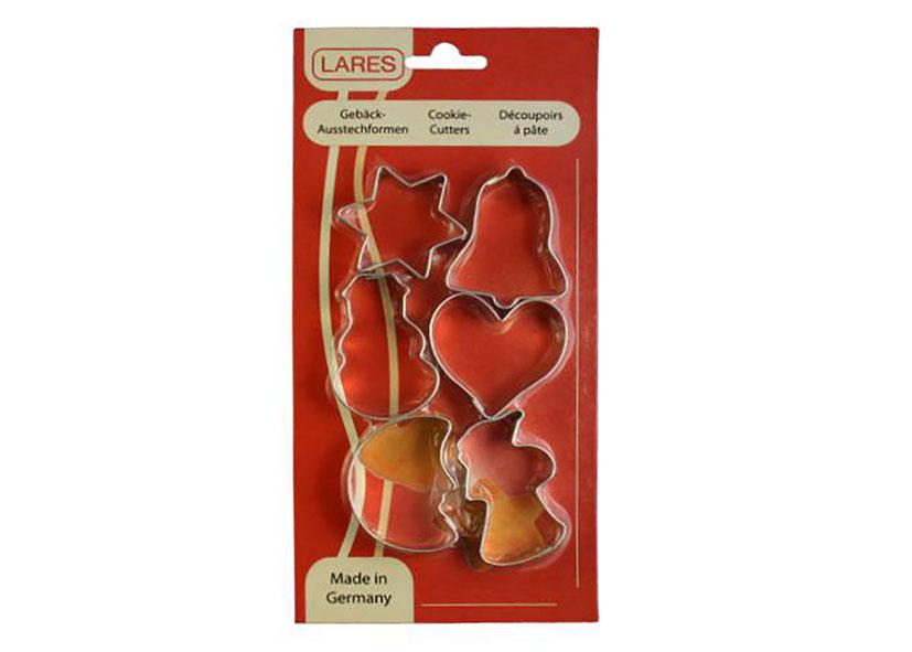 6 TAGLIABISCOTTI NATALE BANDONE Ø 5CM
Cod. 041269