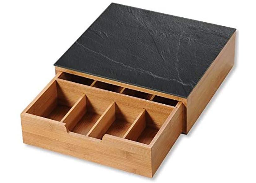 KAPSELSPENDER BAMBUS FSC+GLAS 30X10X31CM KESPER
Art.-Nr. 041550