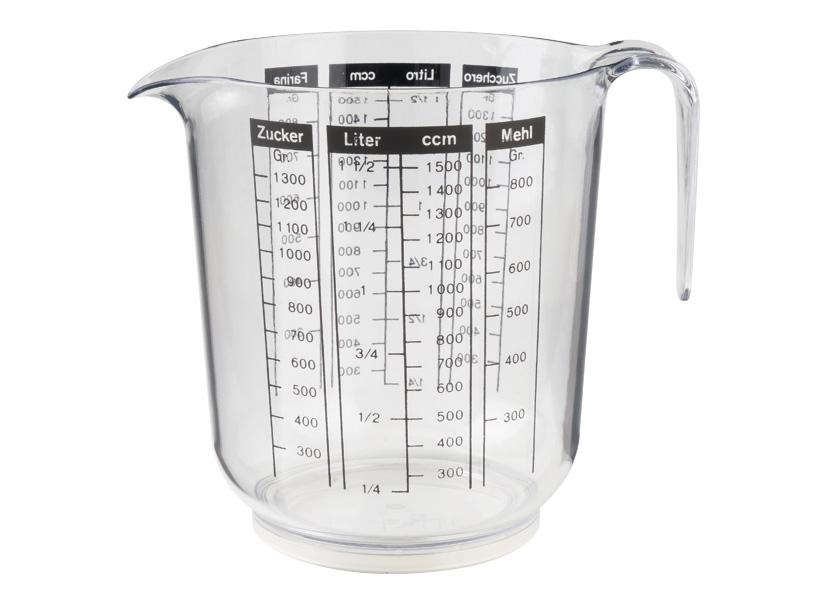 MISURA GRADUATA ACRILICO 1,5L KAYSER Cod. 041616