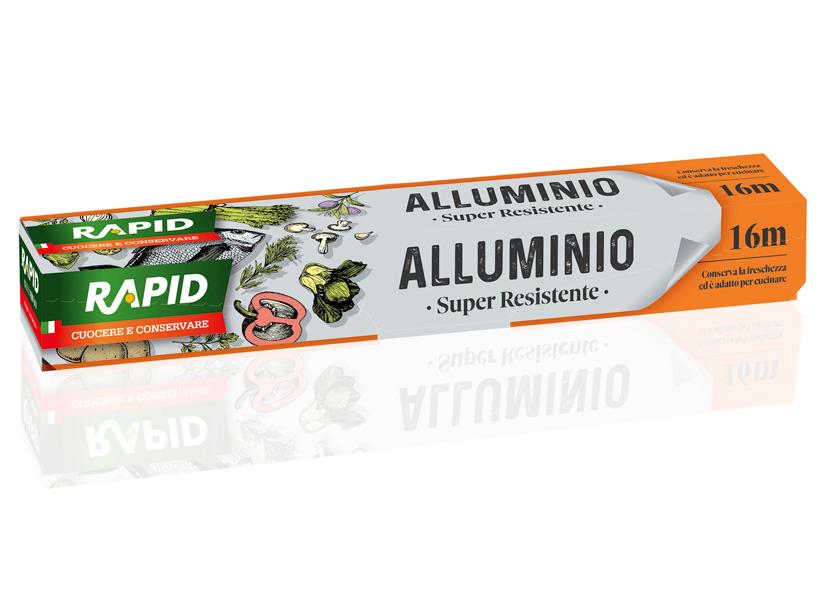 ROTOLO ALLUMINIO 16 M RAPID Cod. 041757