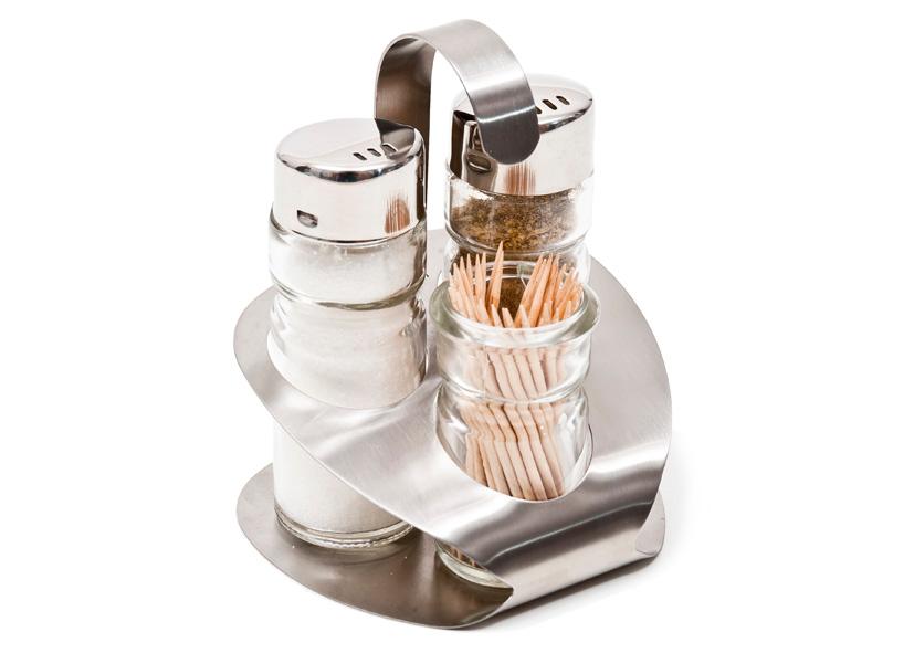 3 PEZZI MENAGE SALE+PEPE &