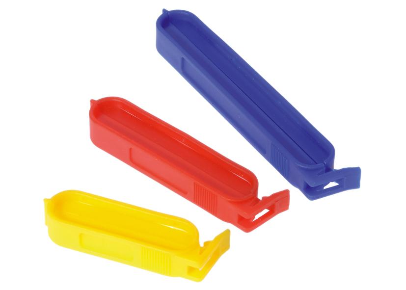 10 CLIPS CHIUDI SACCHETTO PP COLORI ASSORTITI WESTMARK Cod. 041953