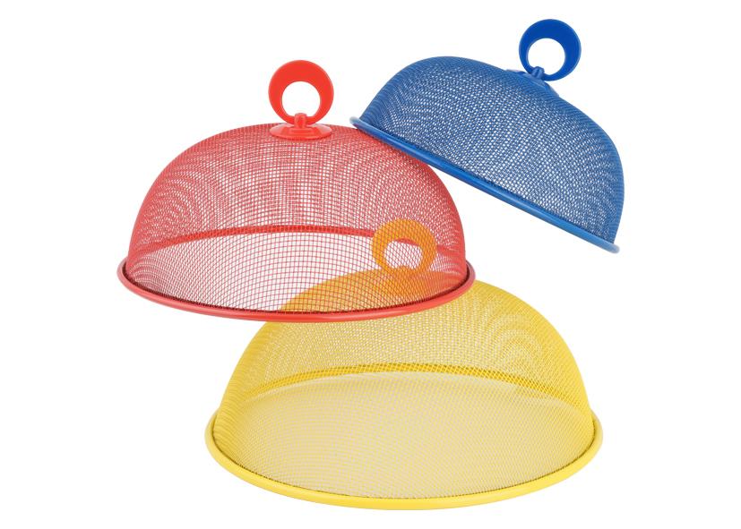 3 CAMPANE PARAMOSCHE FILO COLORI ASSORTITI Ø 19-22-25 CM EVA
Cod. 041969