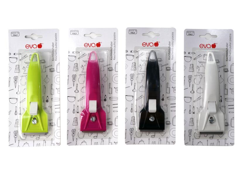 RASCHIETTO PULISCI PIASTRE COLOR 15CM EVA Cod. 042341